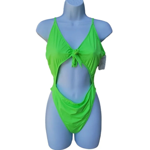 DIPPIN Daisys Cut Out One Piece Swimsuit - Picture 5 of 9